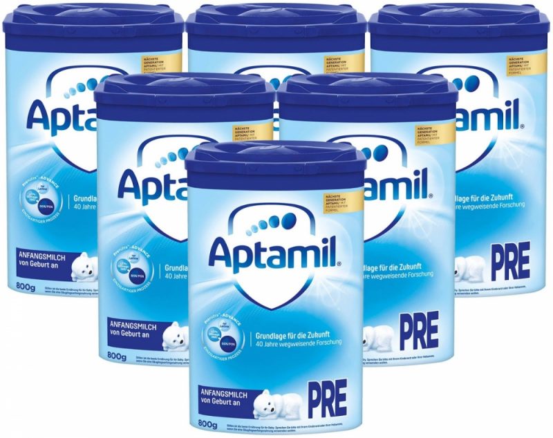 Sữa Aptamil Pre được sản xuất theo tiêu chuẩn của nước Đức