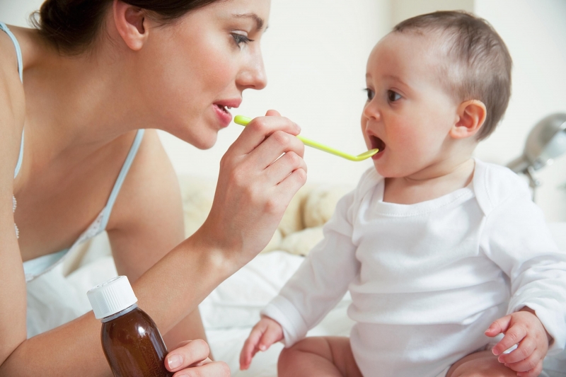 Vitamin C có trong siro cho trẻ