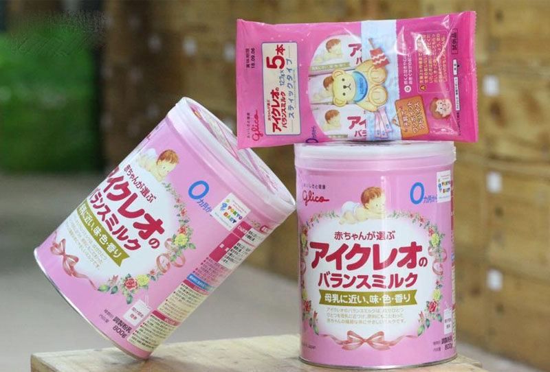 Sữa Glico của Nhật số 0