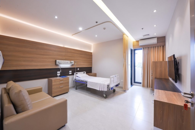 Phòng bệnh với trang thiết bị hiện đại