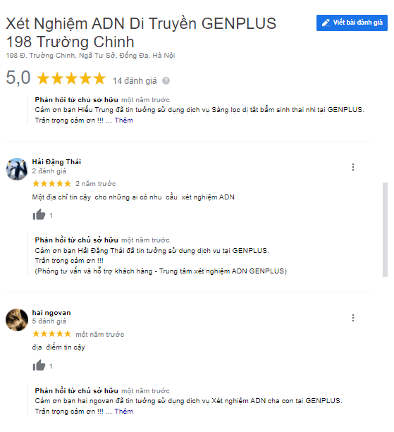 Trung tâm xét nghiệm ADN GENPLUS (GEN+)