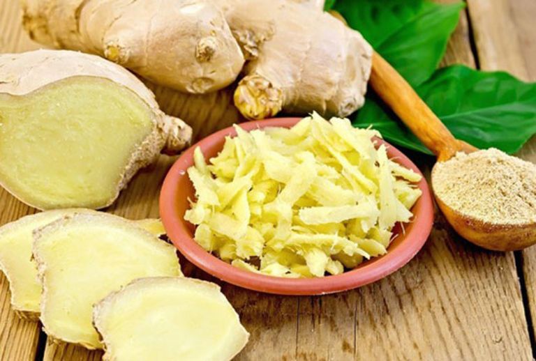 Trà gừng giúp giảm hoa mắt chóng mặt