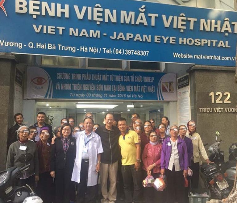 bệnh viện mắt Việt Nhật khám đau mắt đỏ