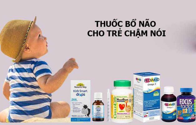 Trẻ chậm nói nên dùng thuốc bổ não là câu hỏi lớn đối với các bậc phụ huynh có con mắc chứng chậm nói