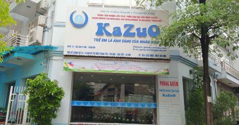 Phòng khám KaZuO là một trong những địa điểm chữa trẻ chậm nói tại Hà Nội